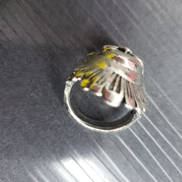 1/$10, 2/$15 -  Men's size 8.5 Silver-tone Skull Ring Fashion Jewelry - Picture 4 of 5